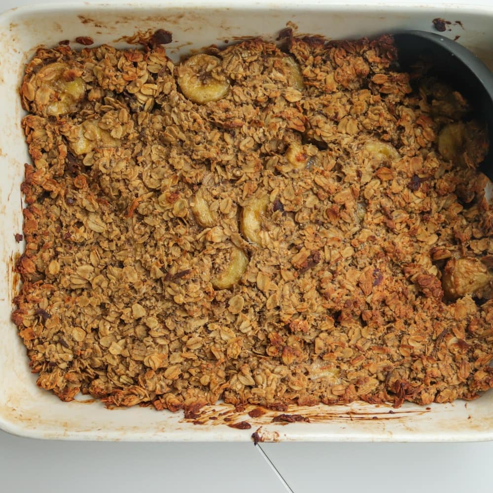 Chai Tea Baked Oats