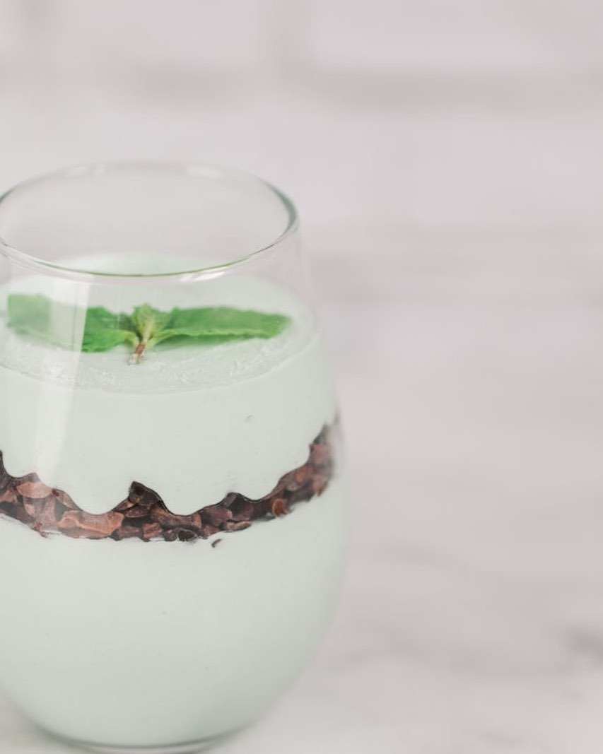 This Mint Chip Spirulina Parfait Recipe Inspired