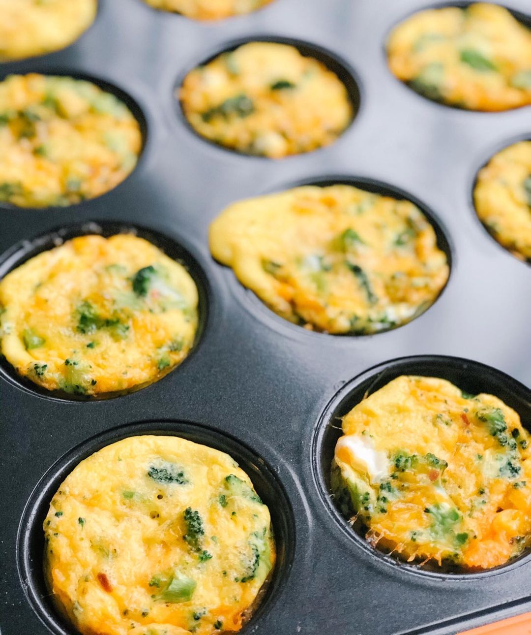 Broccoli & C H E D D a R ? Egg Bites, Making Mornings That Much Better