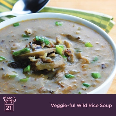 Veggie-Ful Wild Rice Soup