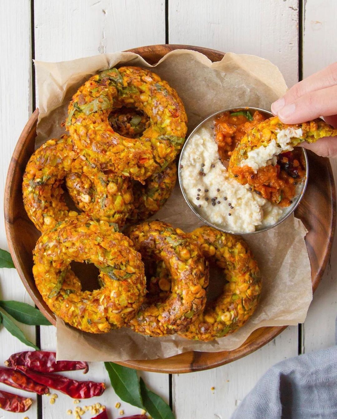 Baked Chana Dal Vada