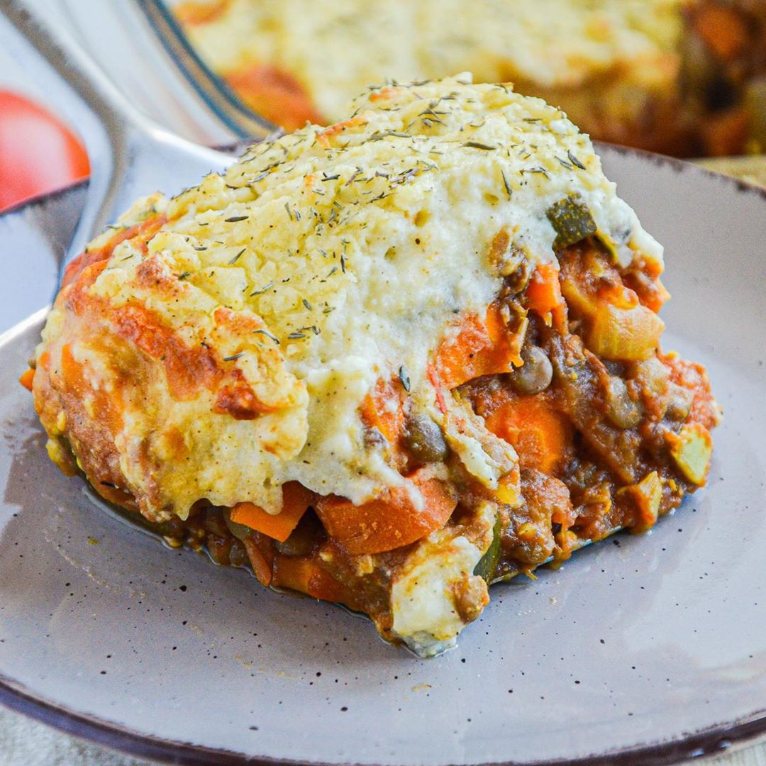 Vegan Shepherd’s Pie with Millet Purée