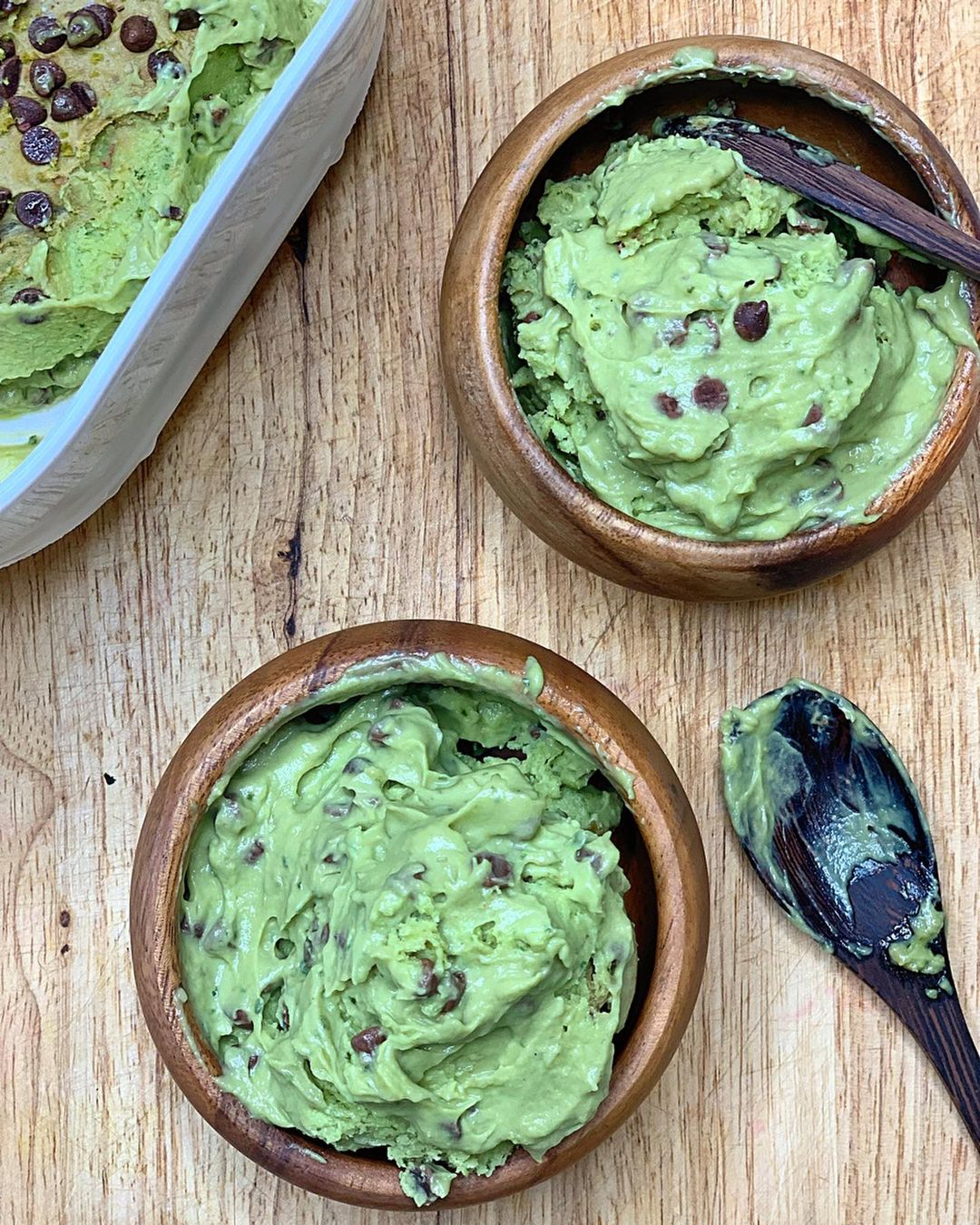 Avocado Minty Ice Cream