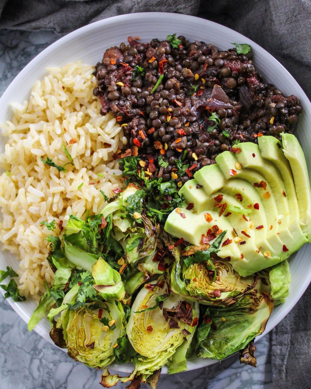 Jamaican Inspired Jerk Lentils