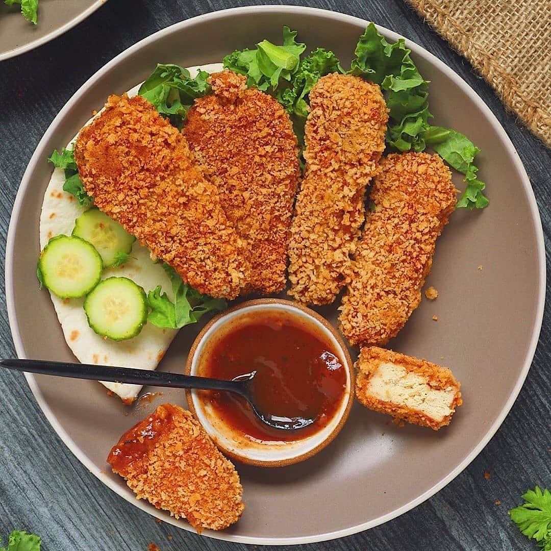 Baked Bbq Tofu Tenders