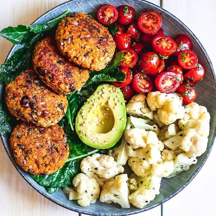 Millet and Black Bean Burgers