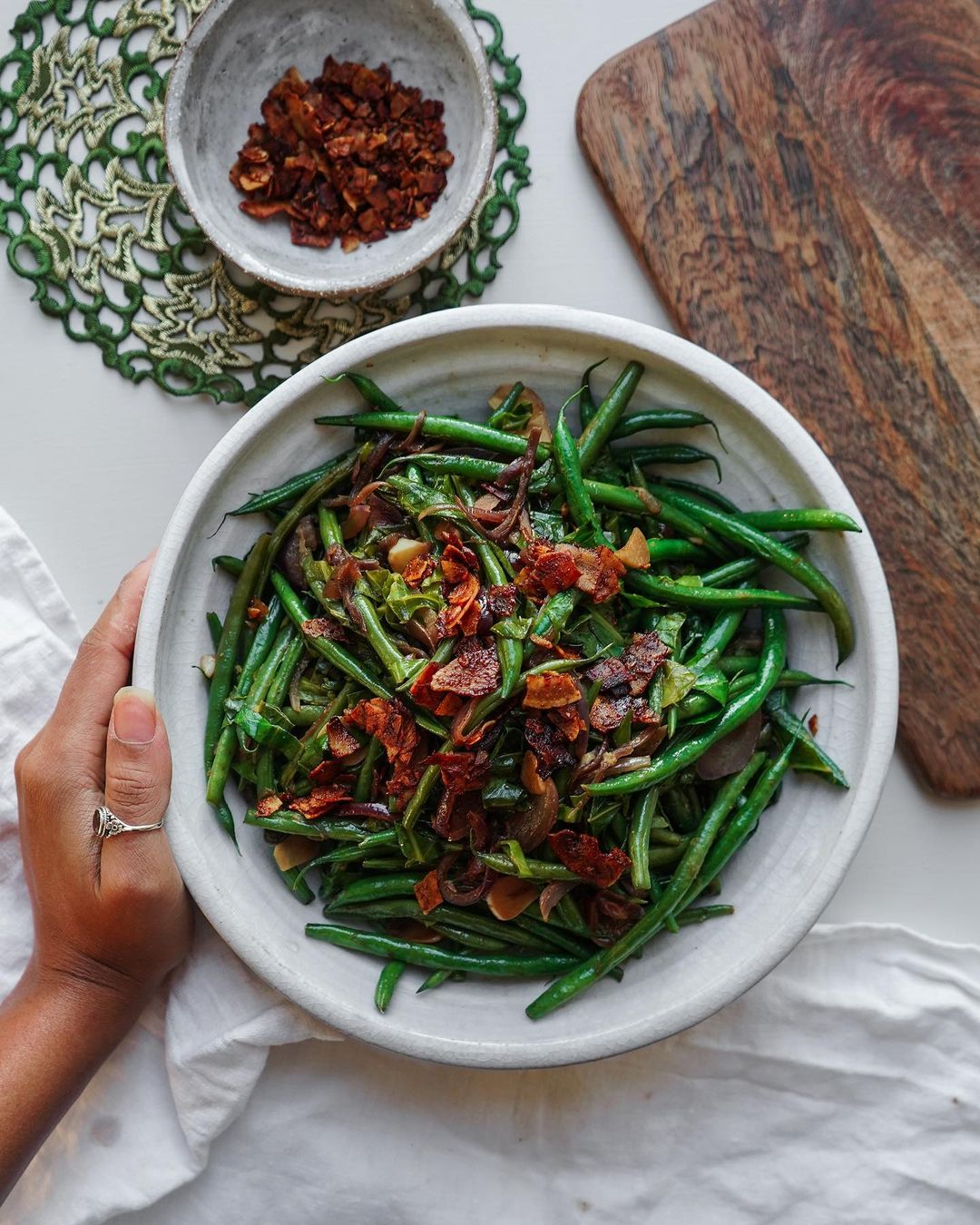 Garlic Green Beans