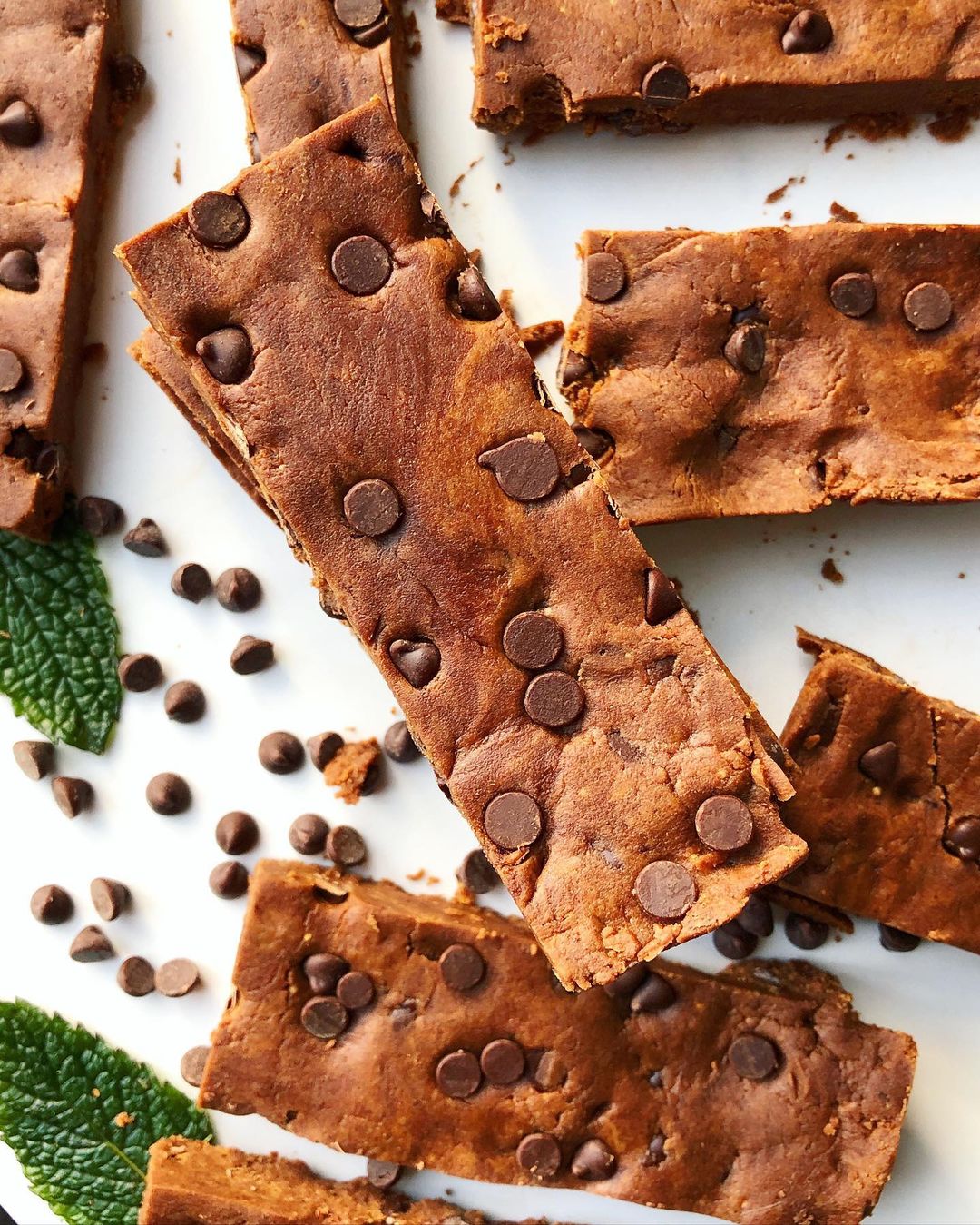 Mint Chocolate Protein Bars