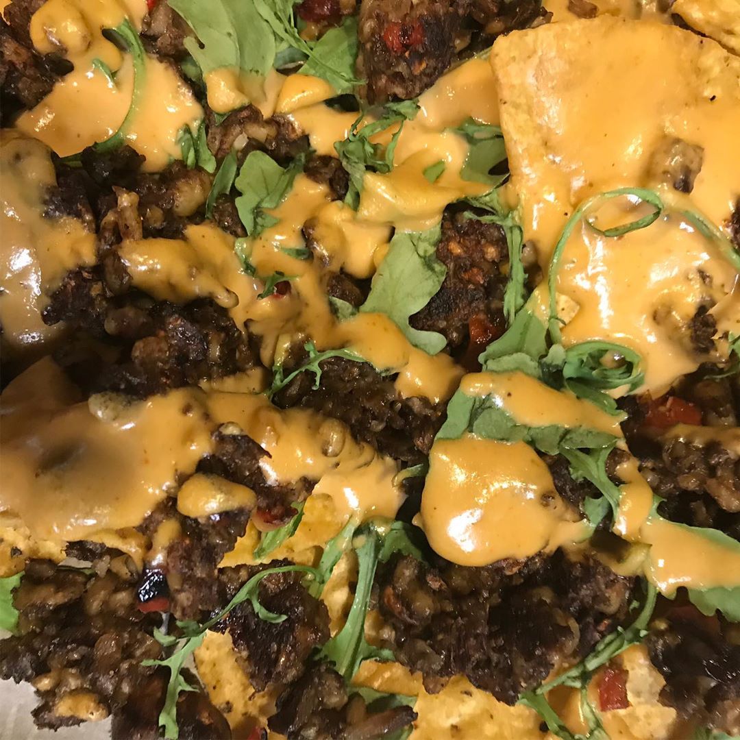 Plant Based Baked Nachos