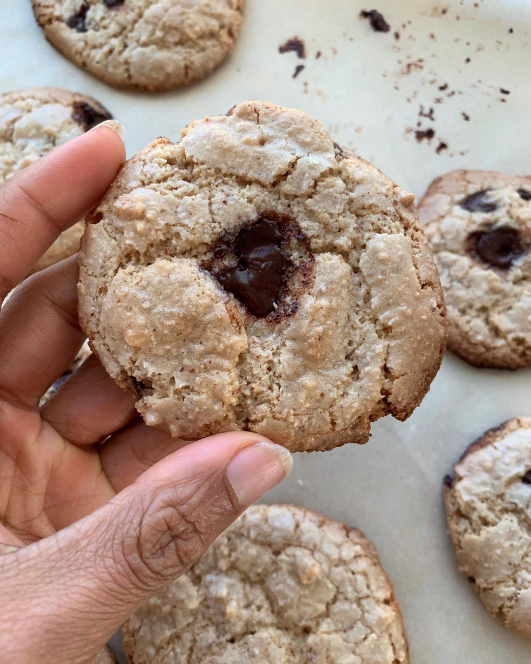 Thin & Crispy Chocolate Chip Cookies