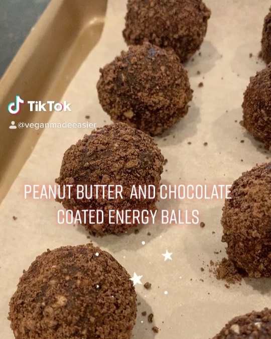 Peanut Butter Chocolate Coated Energy Balls Were Just Divine