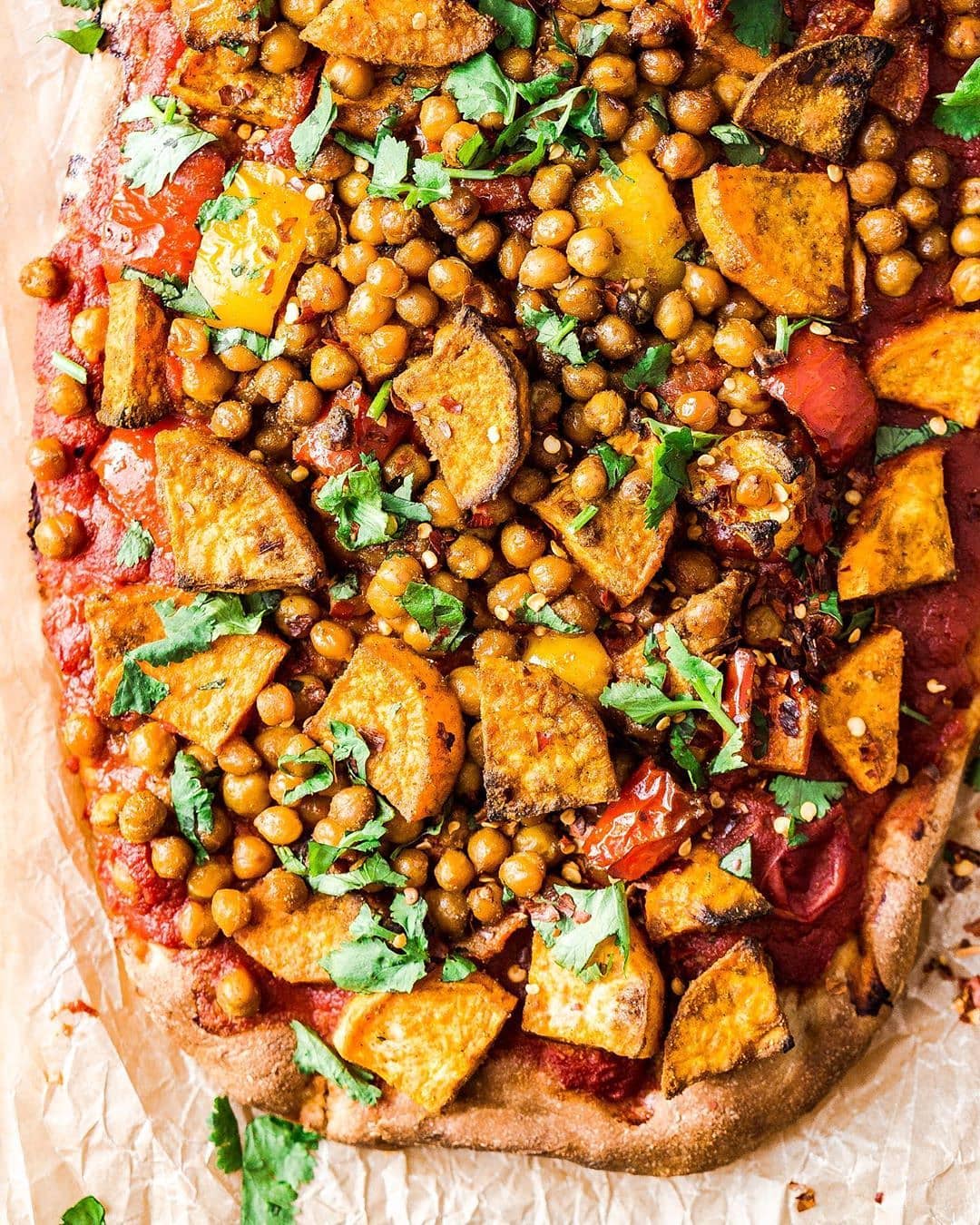 Yummy Yummyyy "Fake” Afghan Flatbread Pizza