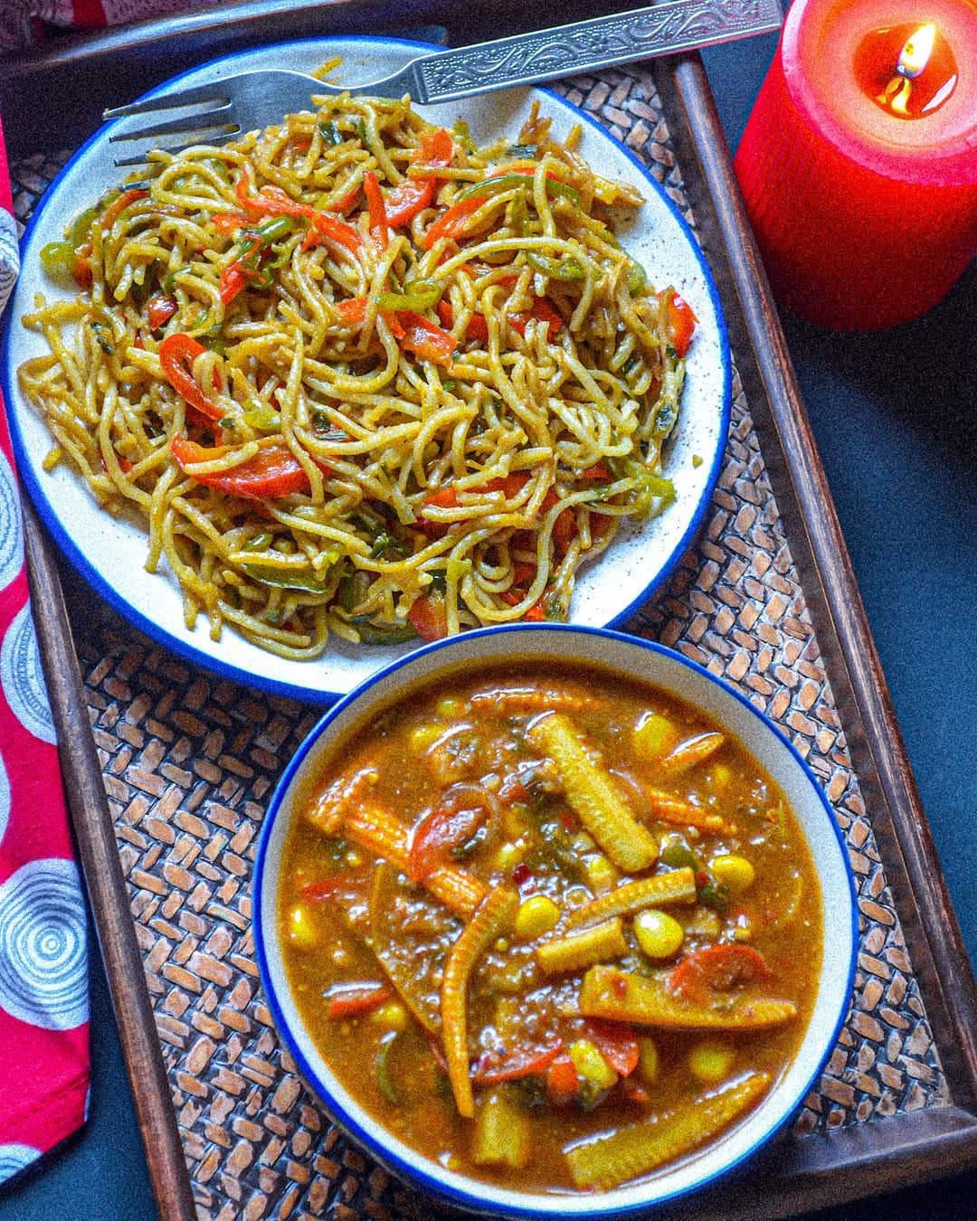 Veg Hakka Noodles