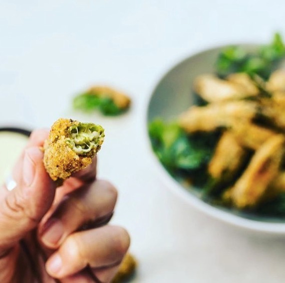 Mexican Spiced Crispy Baked Okra