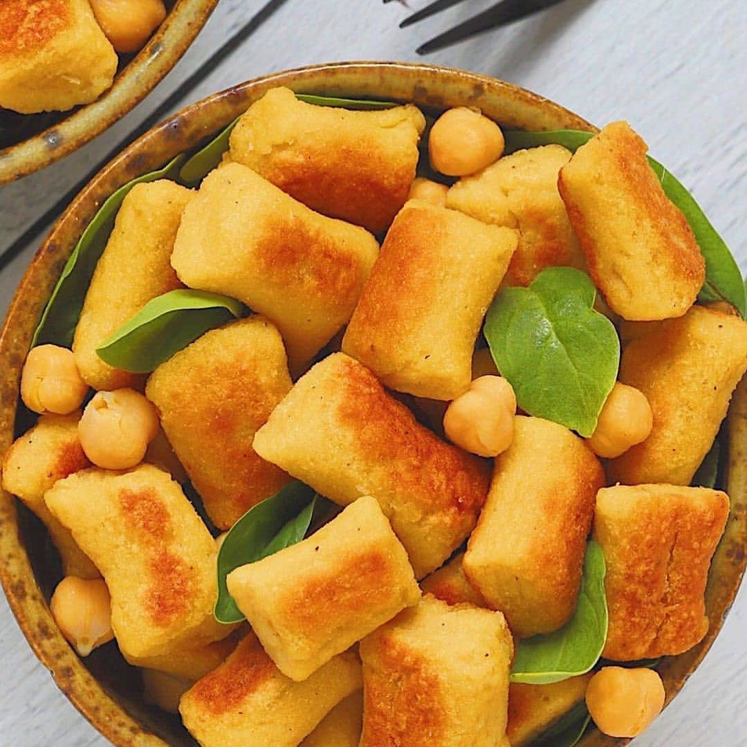 Crispy Chickpea Gnocchi