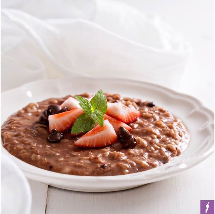 Choc Black Rice Pudding