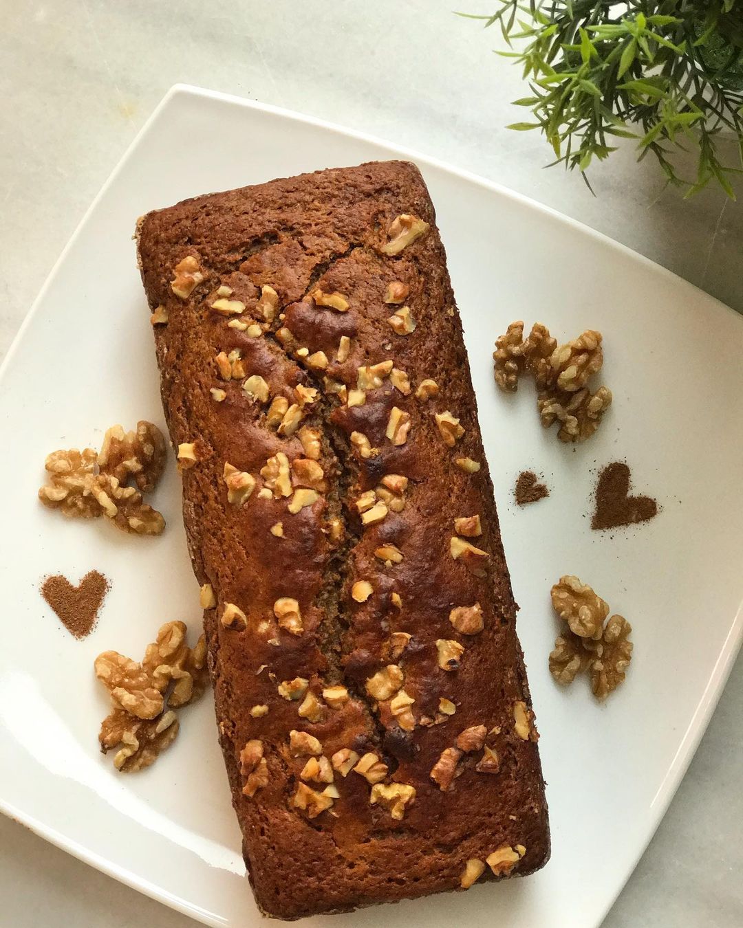 Delicious Homemade Date Cake with Nuts