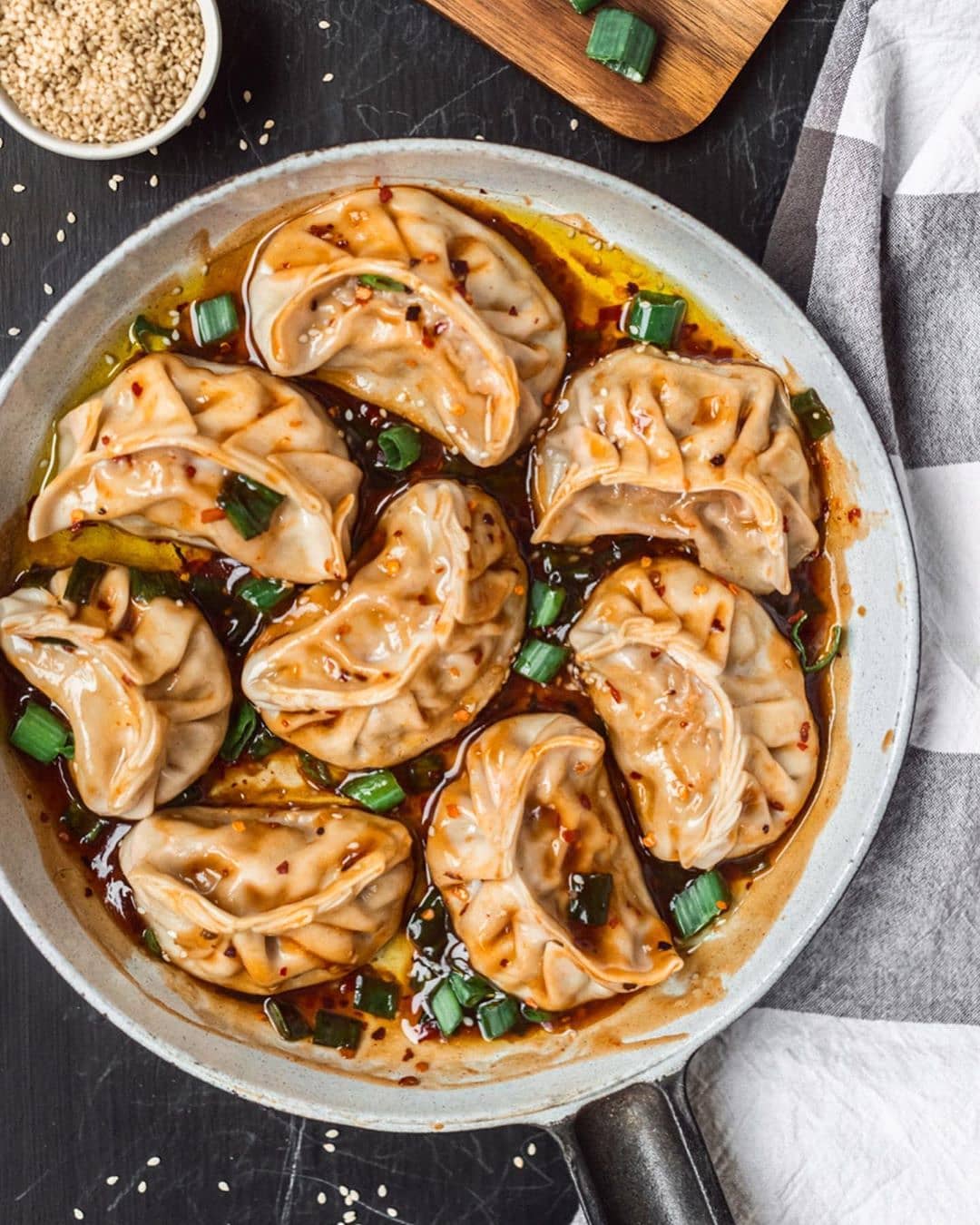 Maxi Dumplings W/spicy-Ragout Filling