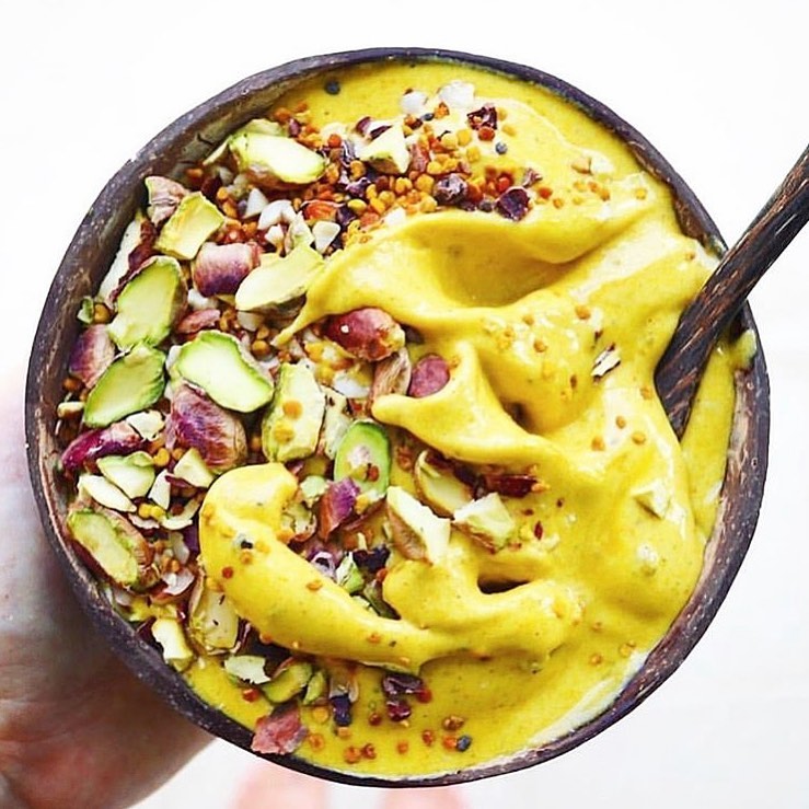 Mango Solero Smoothie Bowl