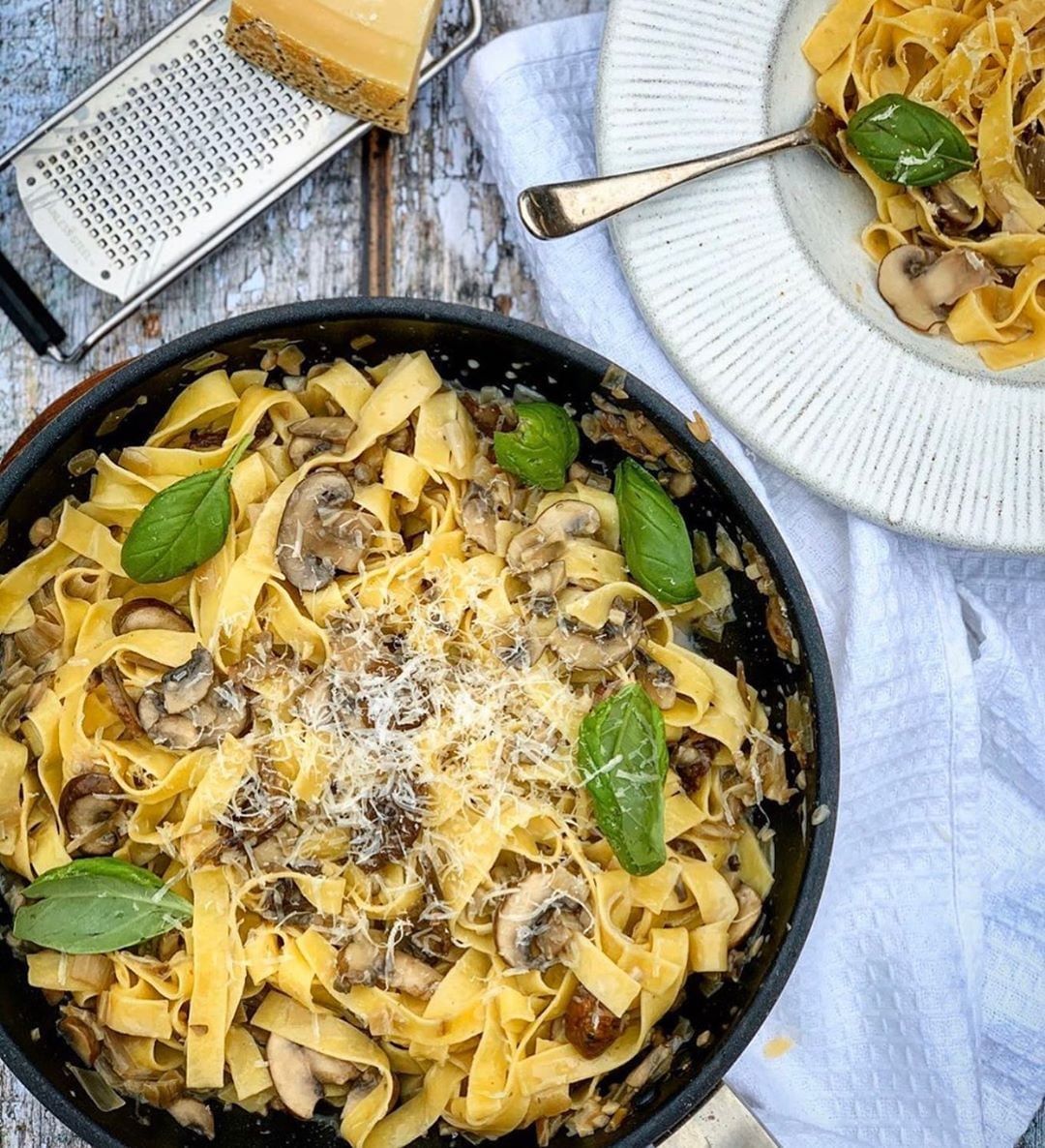 Monday Mushroom Pasta