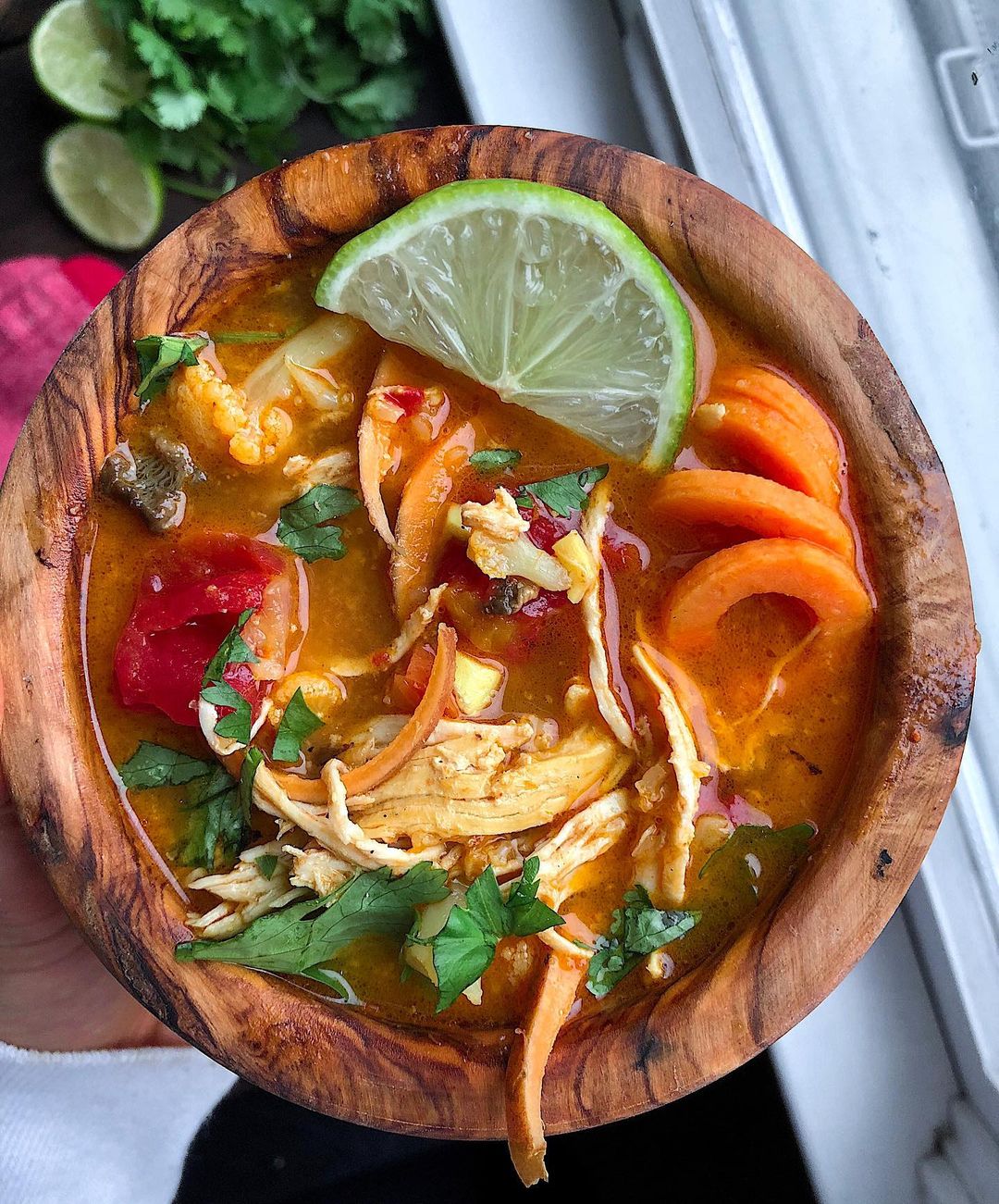 Coconut Curry Chicken Soup