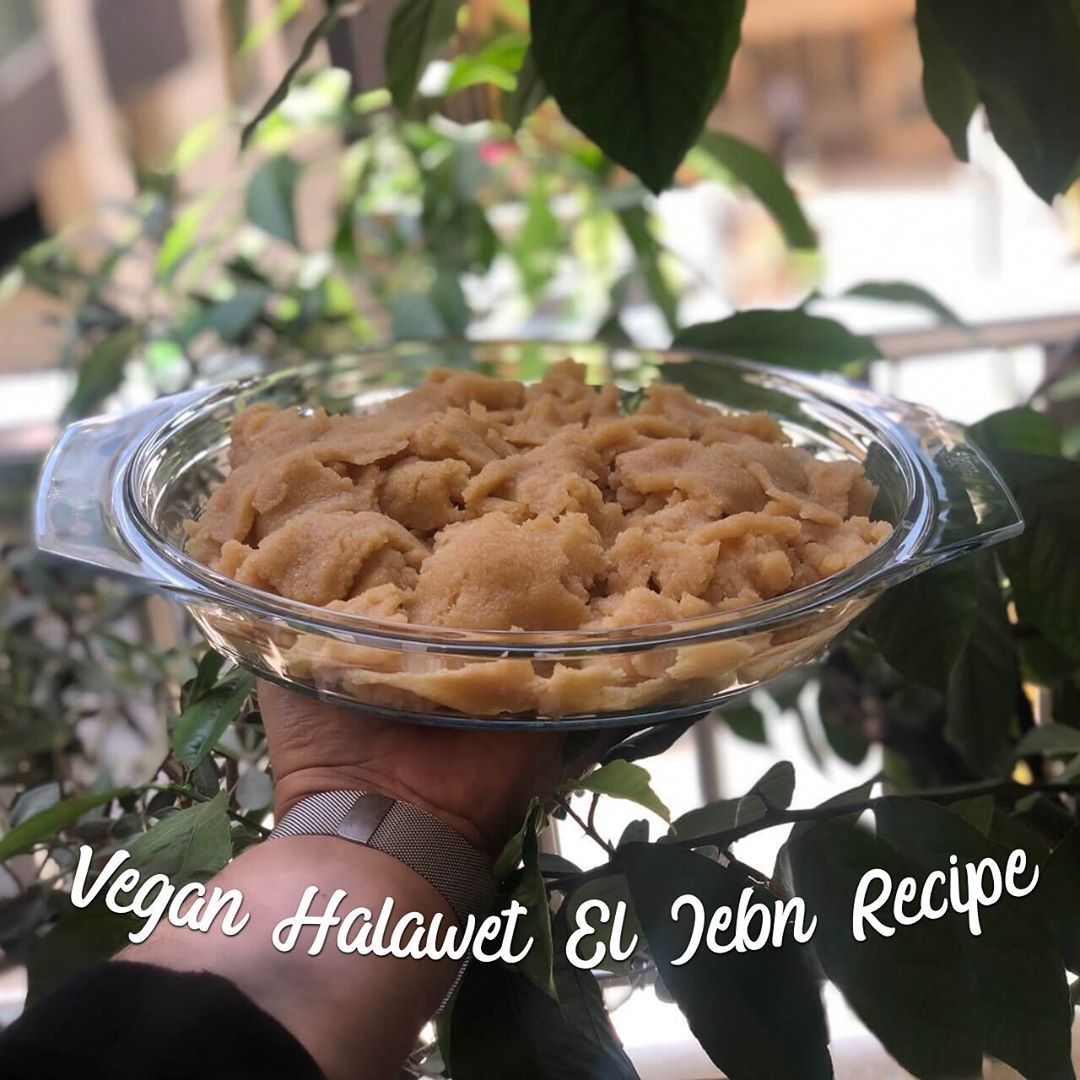 Vegan Halawet El Jebn Recipe