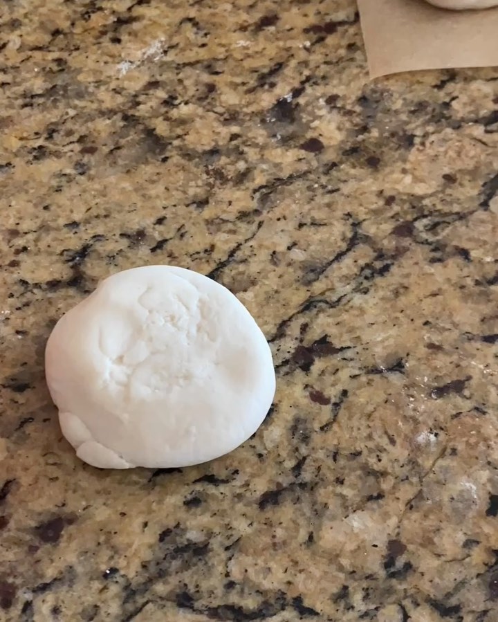 Peach Shaped Steamed Buns with Sweet Potato Filling