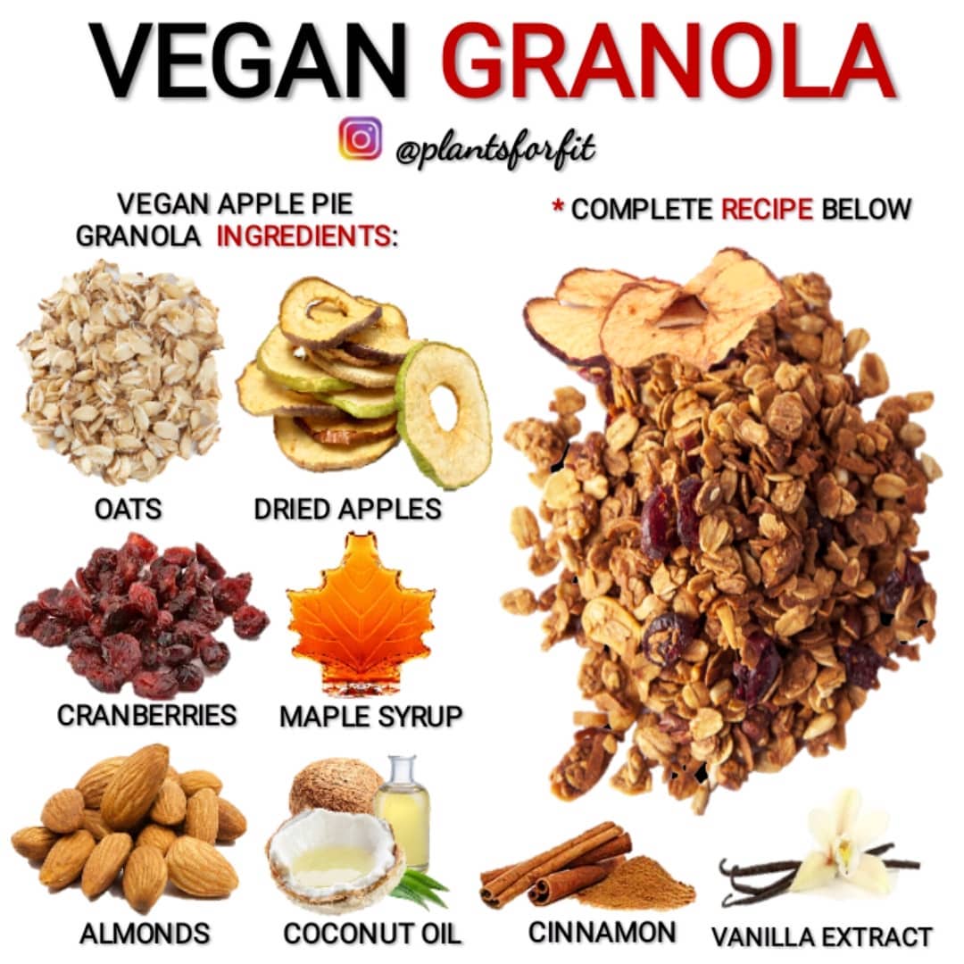 Vegan Apple Pie Granola