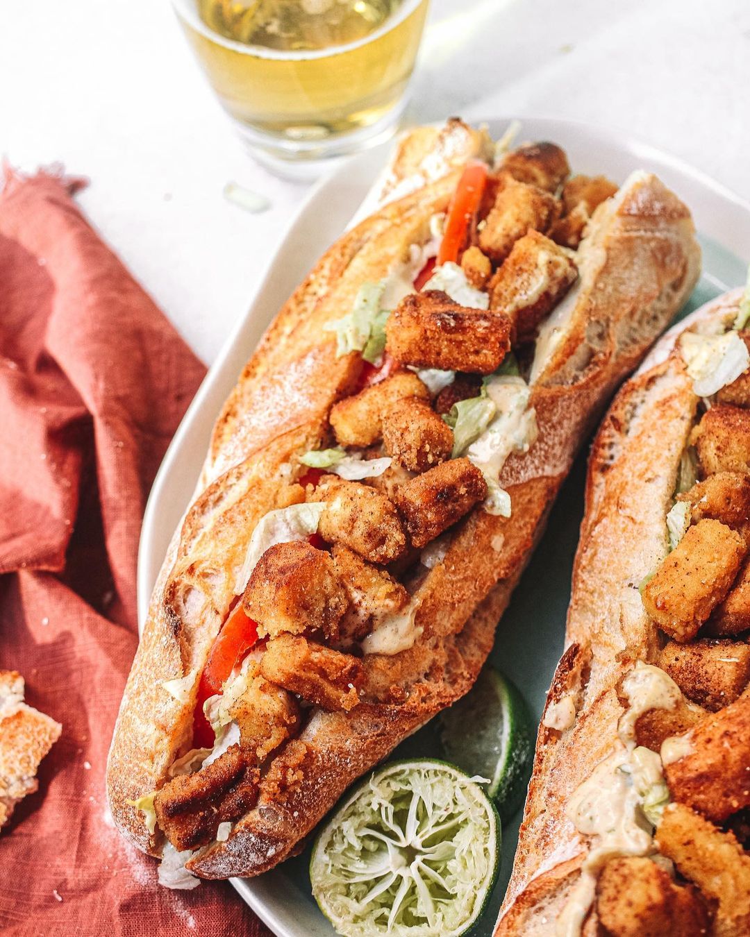 New| Vegan Hearts of Palm Po’ Boy