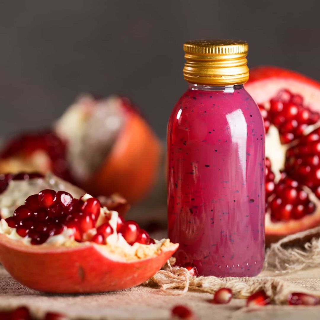 Pomegranate Oatmeal Mask