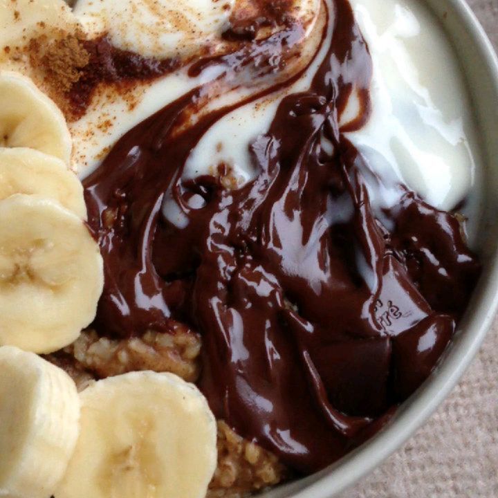 Chocolate Banana Oatmeal