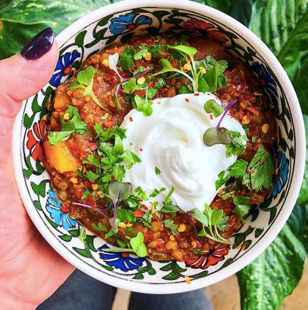 Butternut Squash Lentil Quinoa Stew