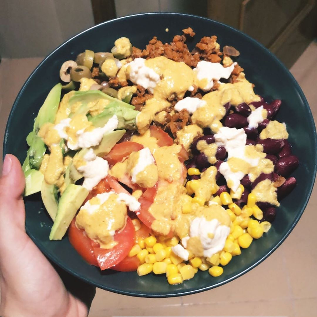 Simple Vegan Taco Salad
