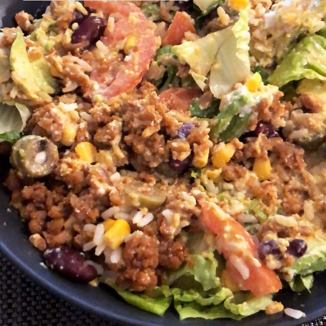 Simple Vegan Taco Salad