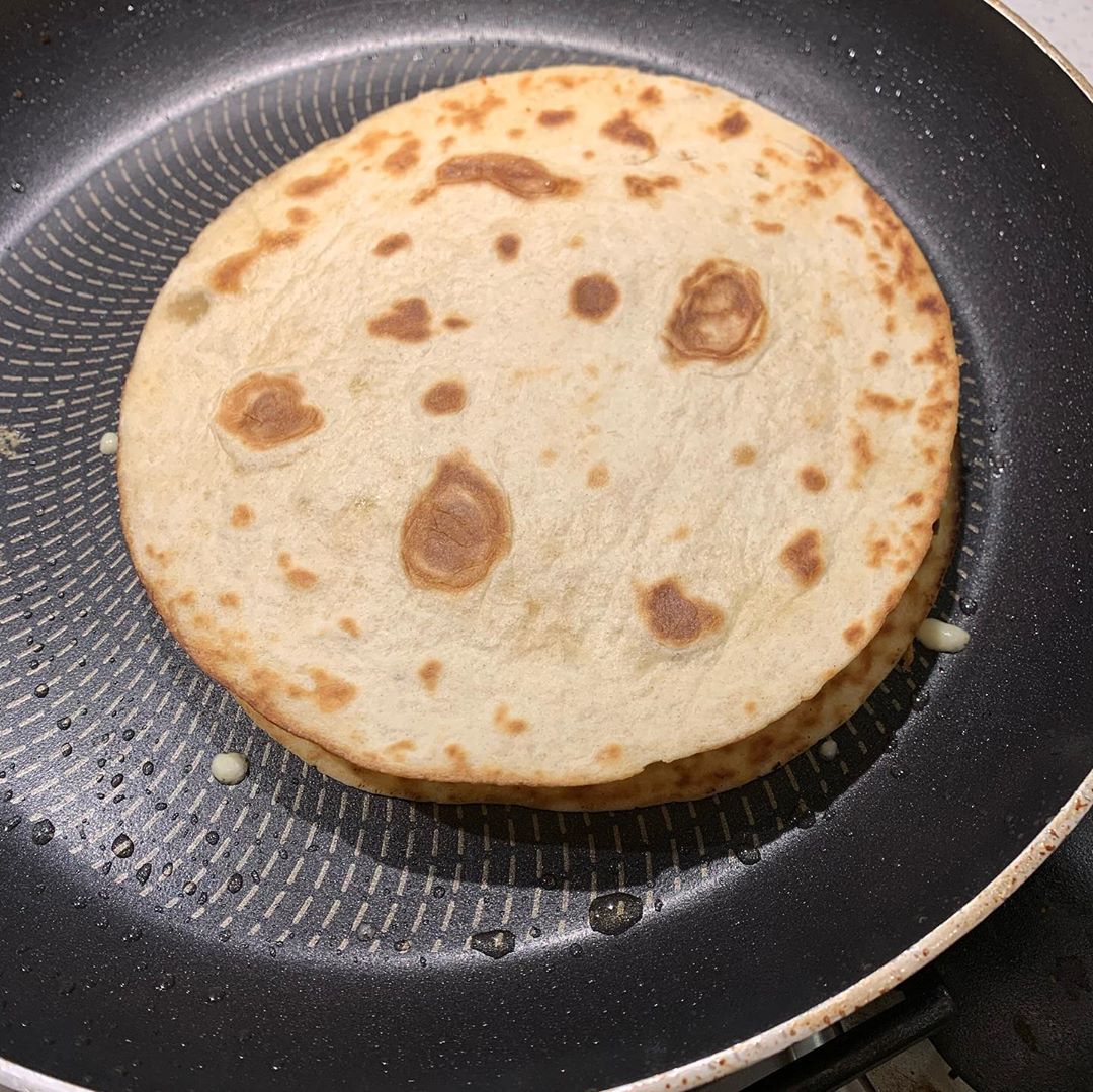 Smoked Bean and Mushroom Quesadillas