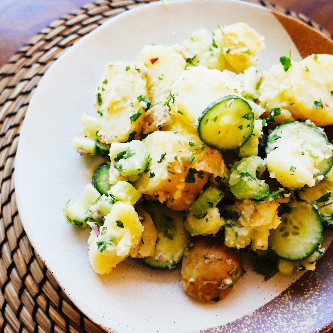 Potato Cucumber Salad