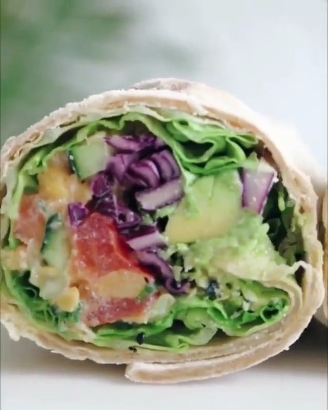 Vegan Chickpea Wraps