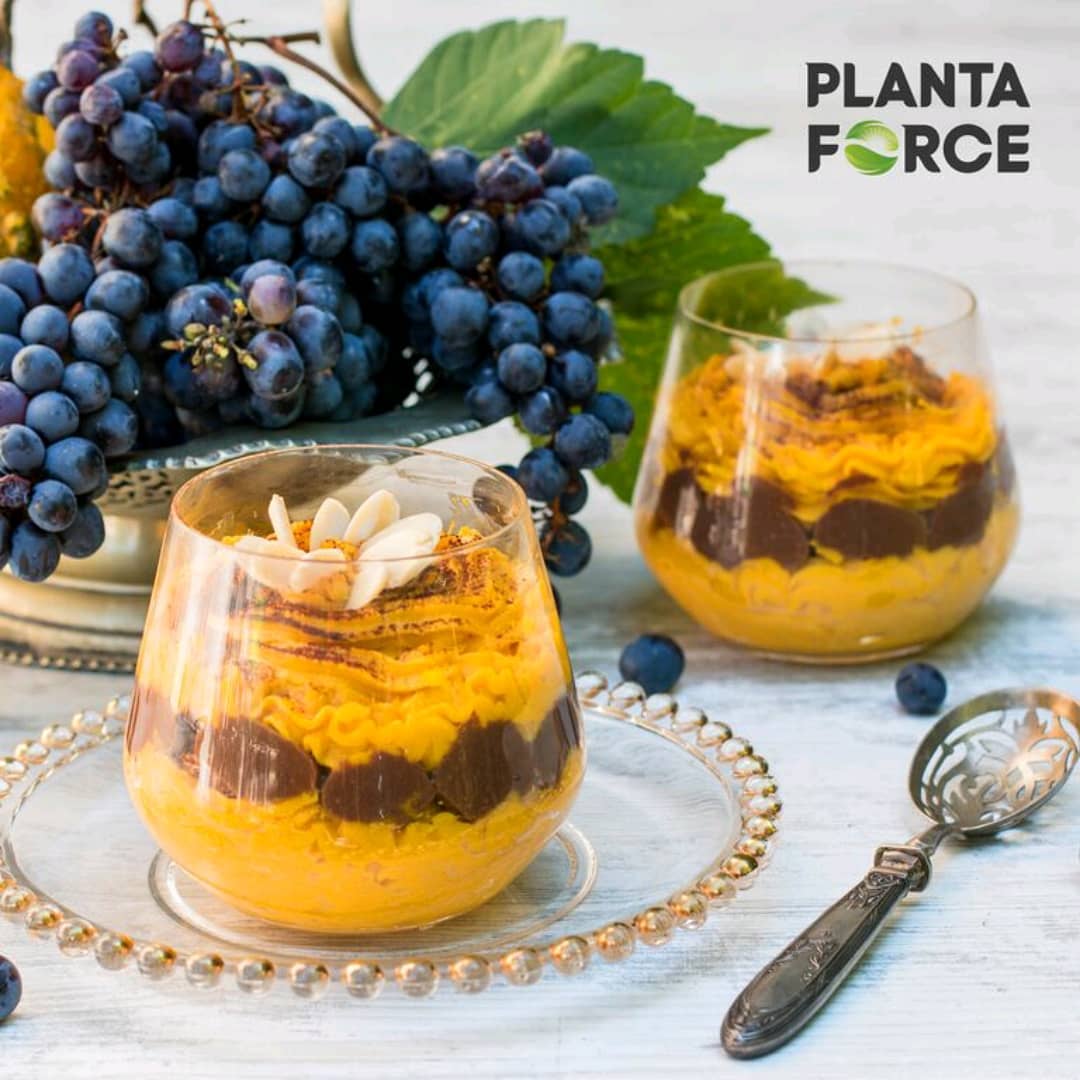 Sweet Potato Mousse with Cacao and Coconut