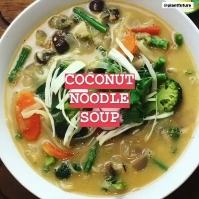 coconut noodle soup