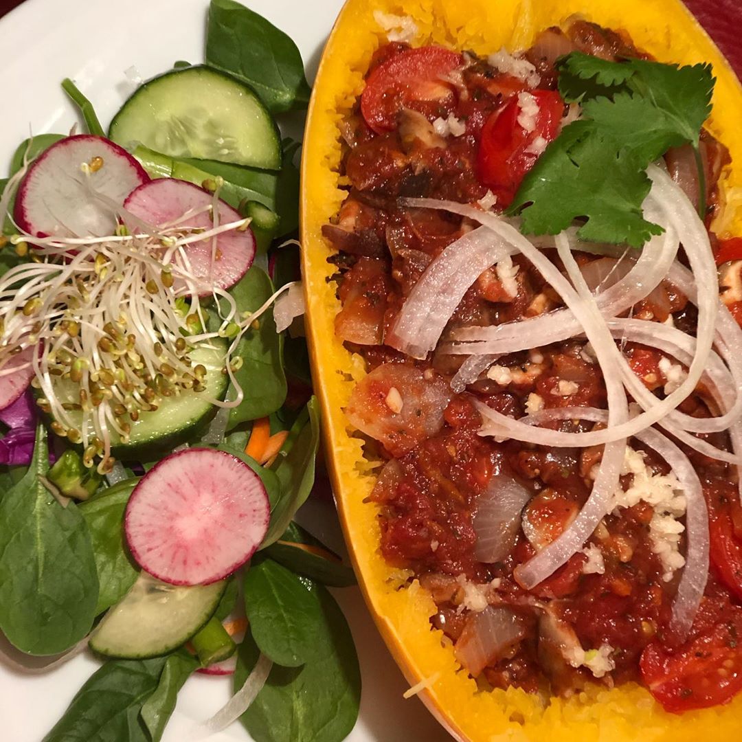 Spaghetti Squash Dinner