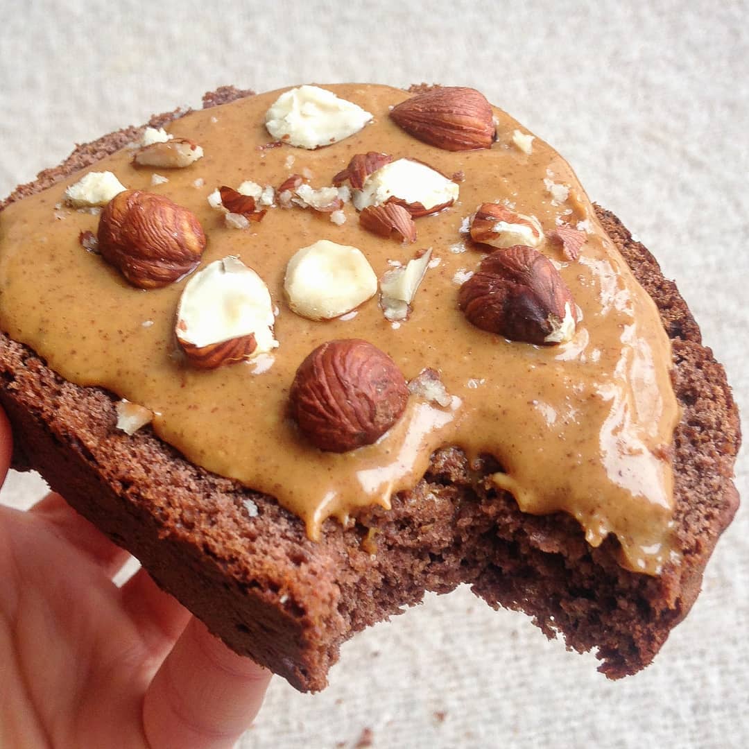 Peanut Butter & Hazelnuts Chocolate Banana Bread Toast