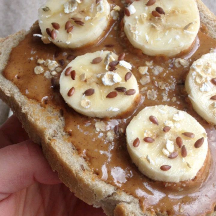 Peanut Butter & Banana Toasts