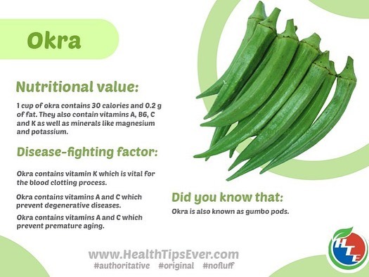 Cancer Fighting Okra Stew