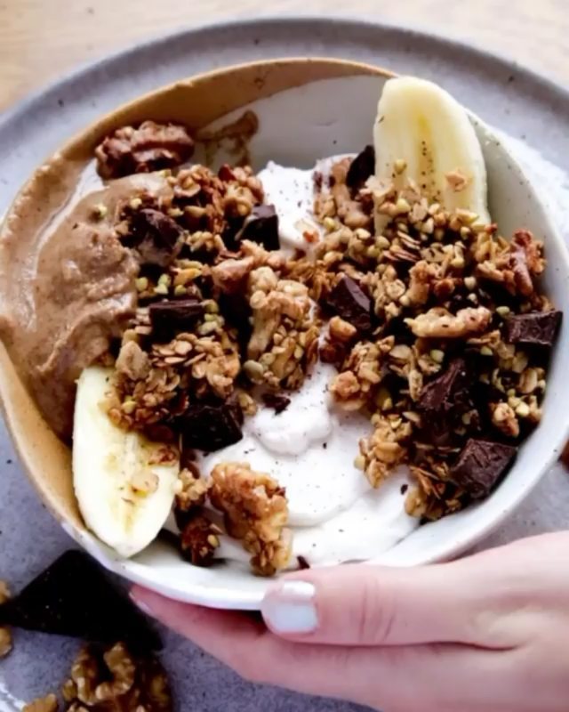 Chunky Monkey Granola Bowl