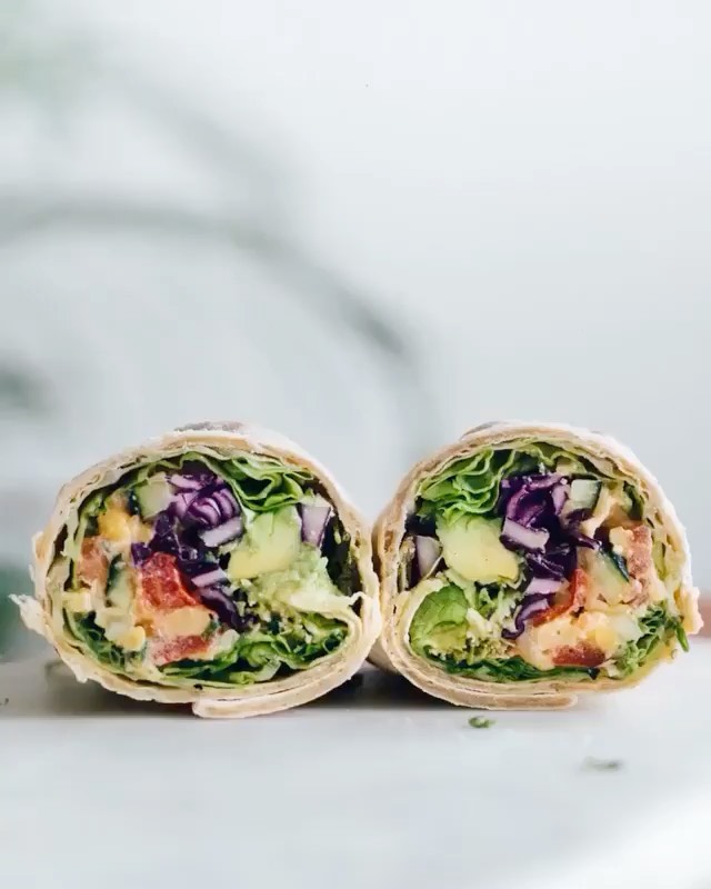 Vegan Tuna Wraps