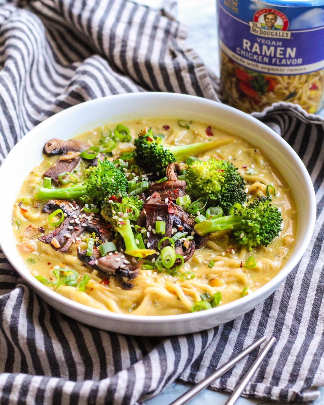 Creamy Vegan Chicken Ramen