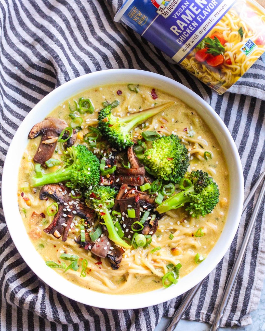 Creamy Vegan Chicken Ramen